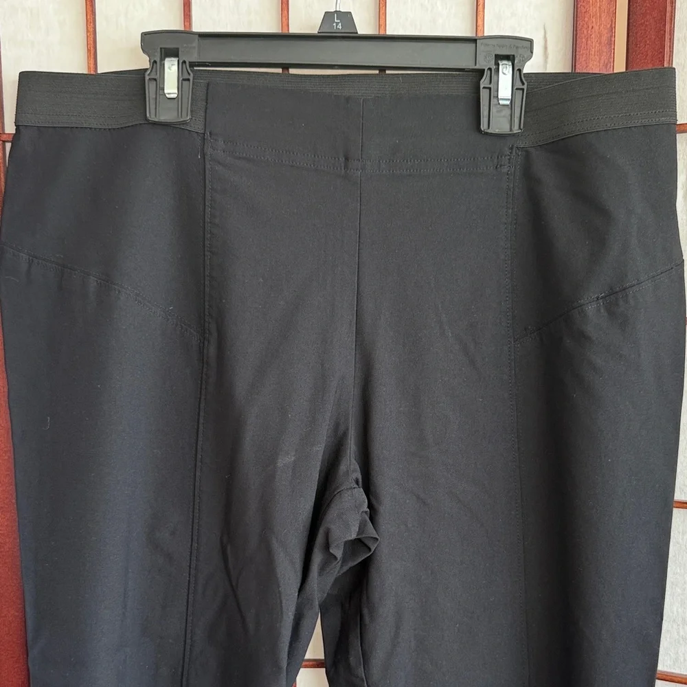 Simply Vera Vera Black Capris, size L - Picture 3 of 7